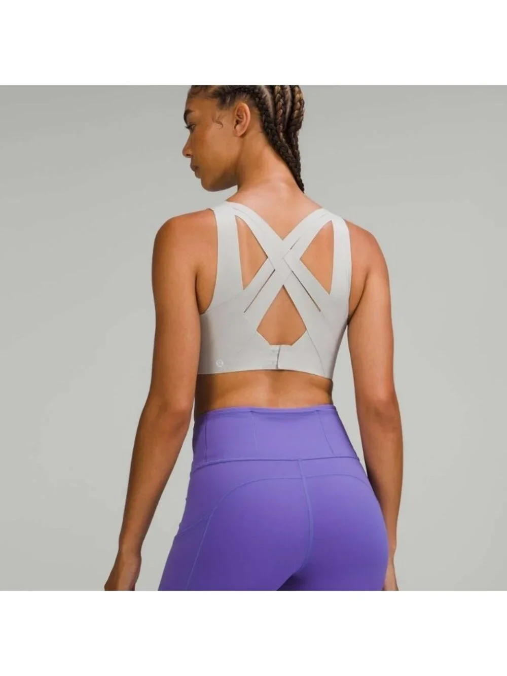 Lululemon Enlite Weave-Back Bra *High Support, A–DDD(E) Cups Seal Grey